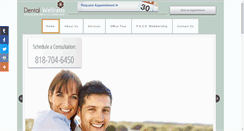 Desktop Screenshot of mywesthillsdentist.com